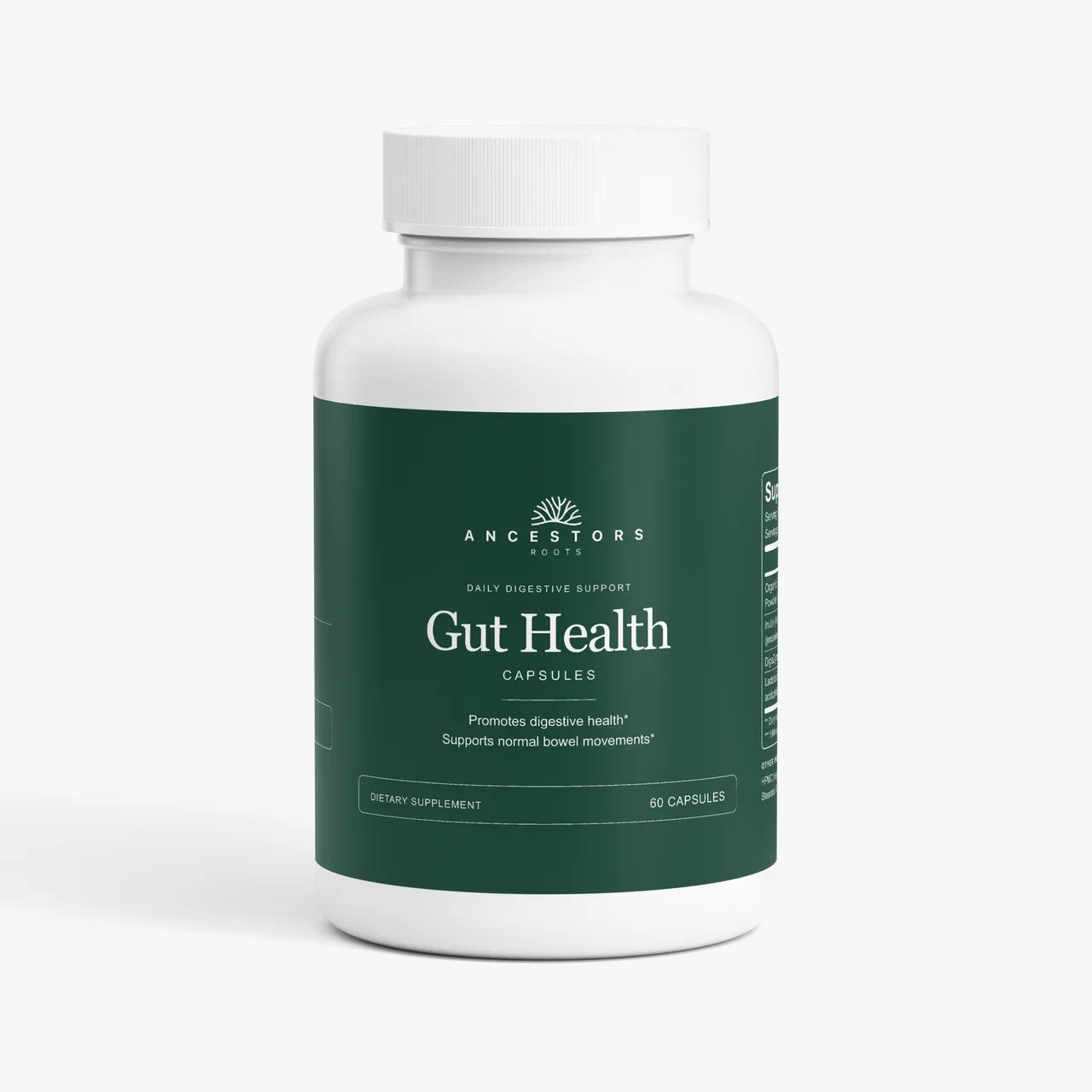 Ancestors Roots Gut Health — label